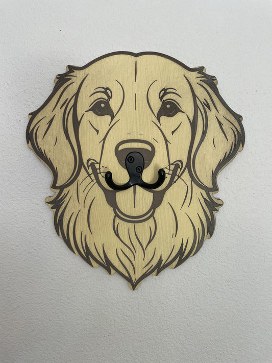 Golden Retriever leash hook